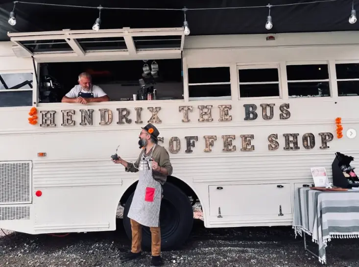 Hendrix The Bus has the best vibe