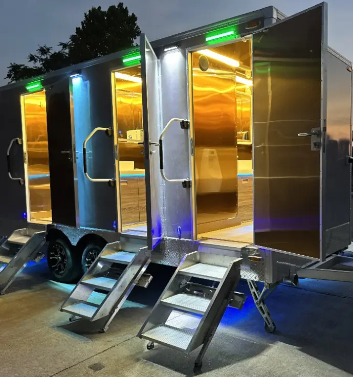 Illustration of Luxury Restrooms